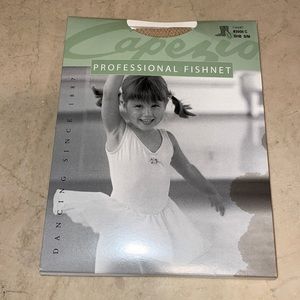 Capezio Child Fishnet Tight Nude S/M New in original packaging.